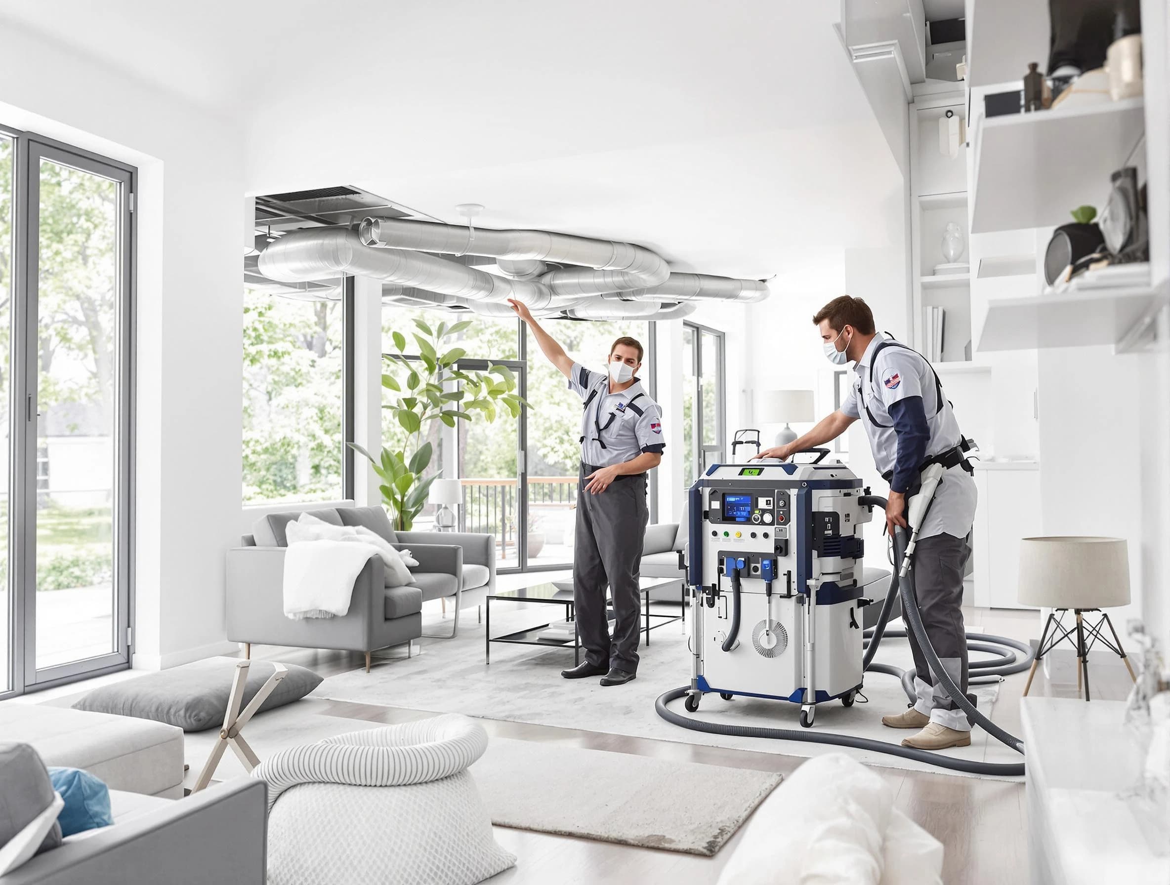 Druid Hills Air Duct Cleaning professional conducting pure air duct cleaning with state-of-the-art equipment in Druid Hills