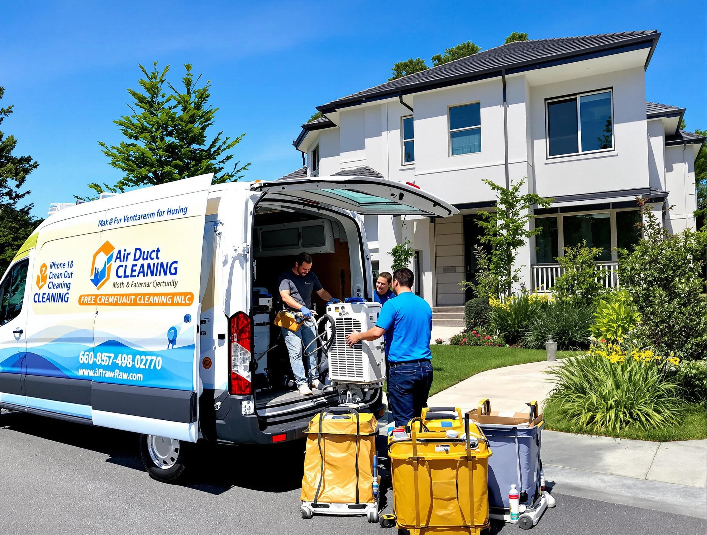 Druid Hills Air Duct Cleaning technician performing professional air duct cleaning in Druid Hills