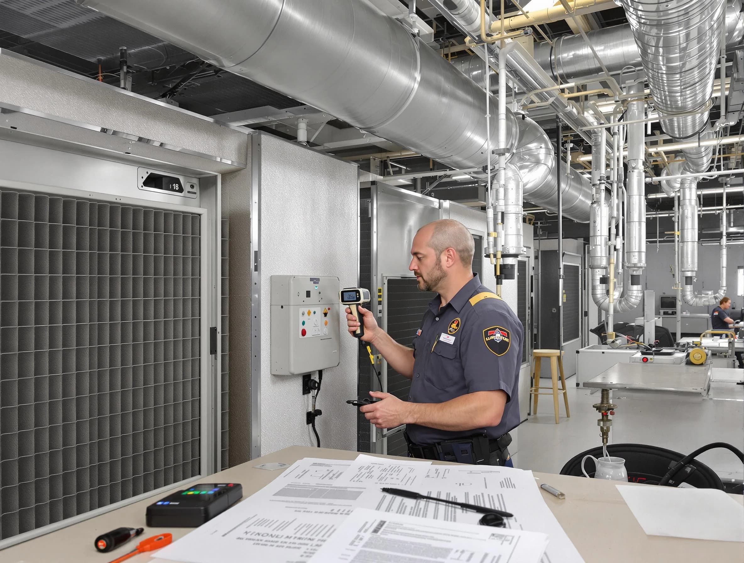 Professional filter system inspection by Druid Hills Air Duct Cleaning in Druid Hills