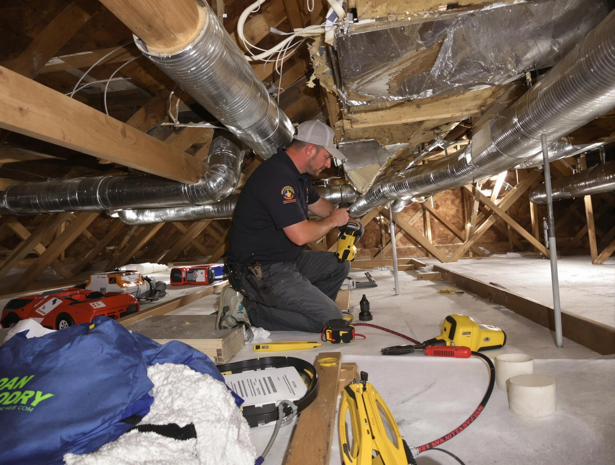 Professional air duct repair by Druid Hills Air Duct Cleaning in Druid Hills