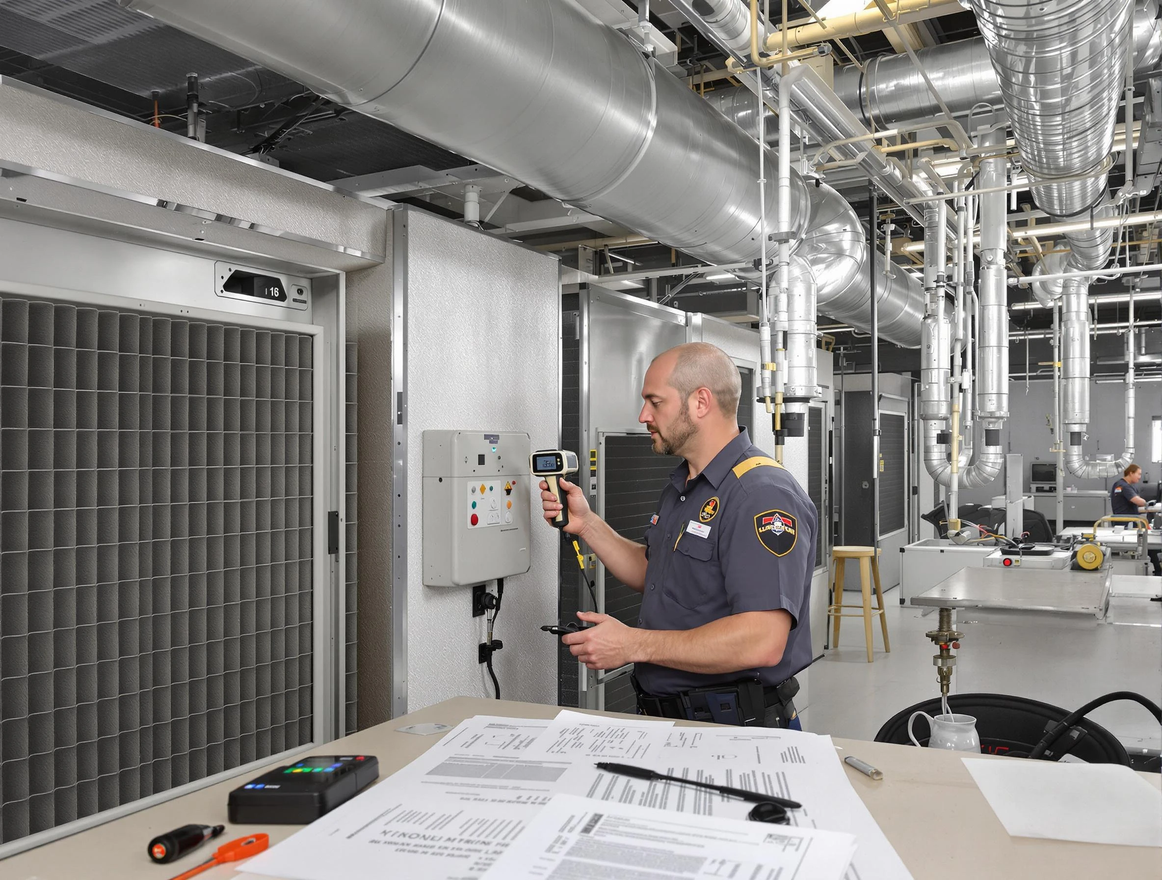 Professional filter system inspection by Druid Hills Air Duct Cleaning in Druid Hills