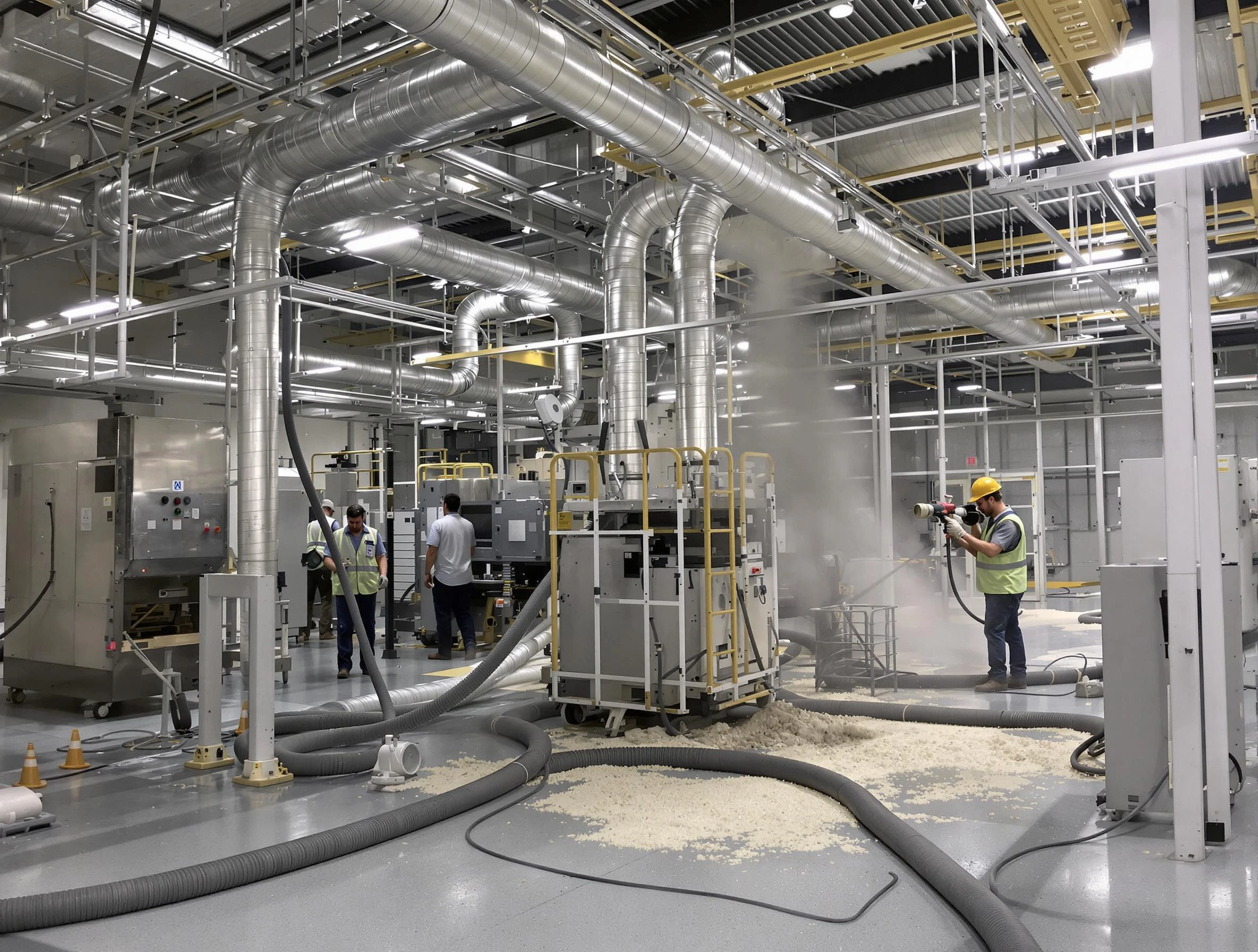 Heavy-duty industrial duct cleaning by Druid Hills Air Duct Cleaning in Druid Hills